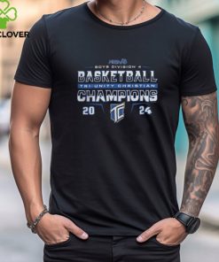 2024 MHSAA Boys Basketball D4 Champions Tri Unity Christian Tee Shirt