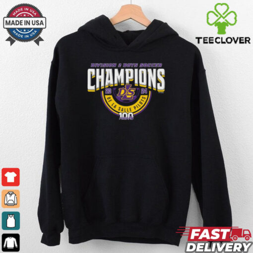 2024 MHSAA Boys Soccer D2 Champions De La Salle Pilots T Shirt
