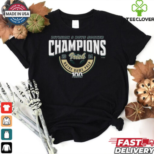 2024 MHSAA Boys Soccer D3 Champions Notre Dame Prep T Shirt