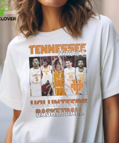 2024 March Madness Tennessee Volunteers Basketball Starting 5 Orange Roster Tee hoodie, sweater, longsleeve, shirt v-neck, t-shirt