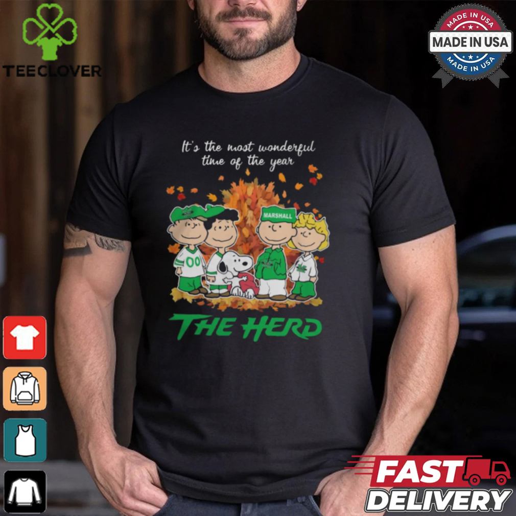2024 Marshall Thundering Herd x Peanuts Snoopy Is The Most Wonderful Time Of The Year Shirt 2024 Marshall Thundering Herd x Peanuts Snoopy Is The Most Wonderful Time Of The Year Shirt