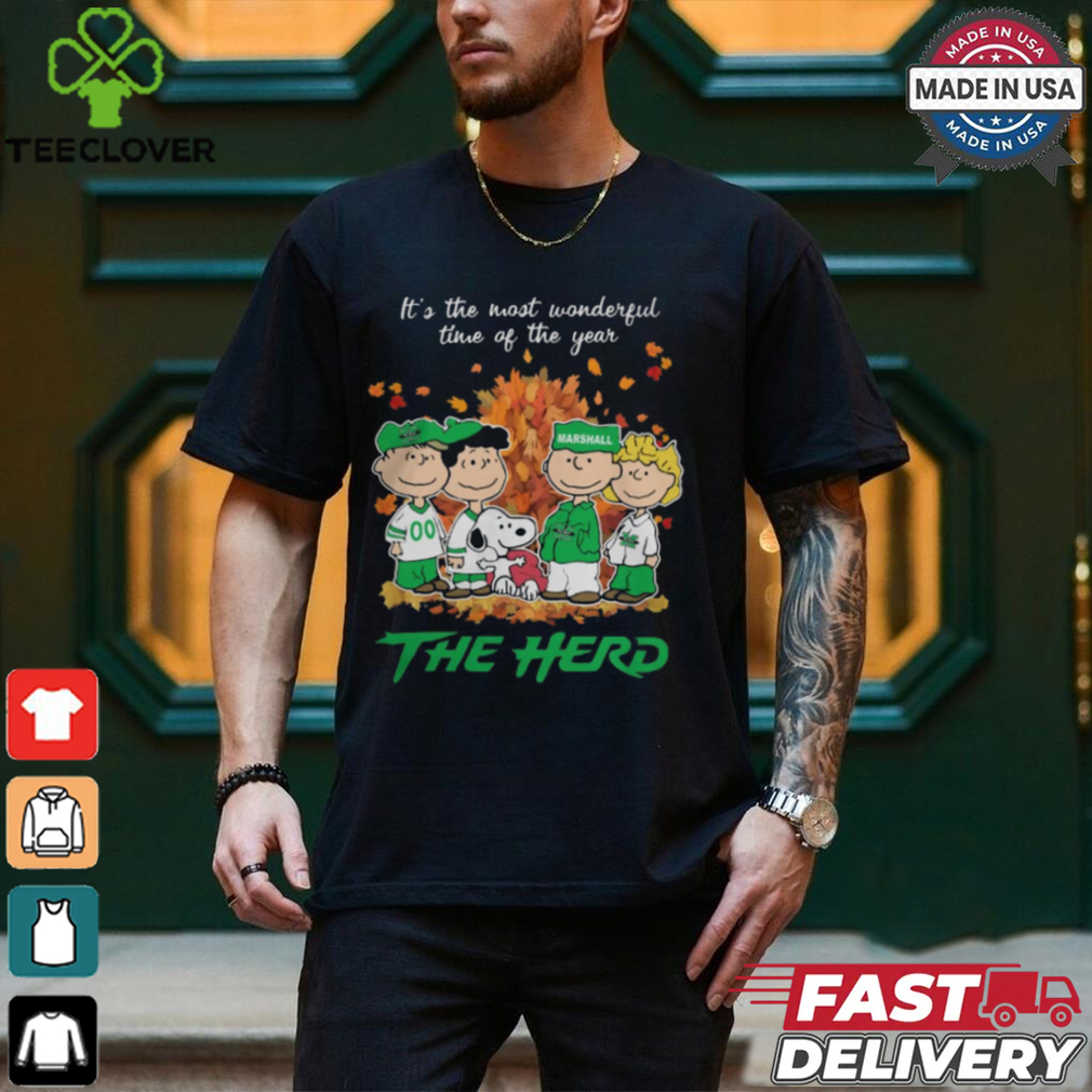 2024 Marshall Thundering Herd x Peanuts Snoopy Is The Most Wonderful Time Of The Year Shirt 2024 Marshall Thundering Herd x Peanuts Snoopy Is The Most Wonderful Time Of The Year Shirt