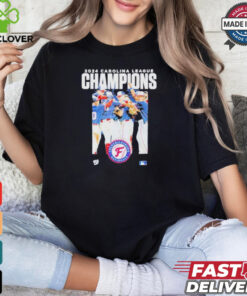 2024 Milb Carolina League Champions Fredericksburg Nationals Player Shirt