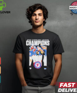 2024 Milb Carolina League Champions Fredericksburg Nationals Player Shirt