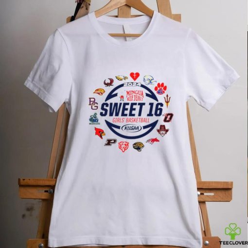 2024 Mingua Beef Jerky Sweet 16 Girls’ Basketball logo shirt