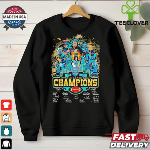 2024 Myrtle Beach Bowl Champions Coastal Carolina Chanticleers shirt