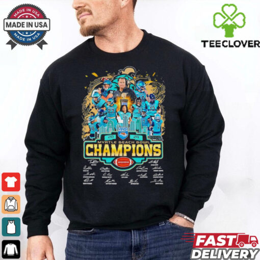 2024 Myrtle Beach Bowl Champions Coastal Carolina Chanticleers shirt