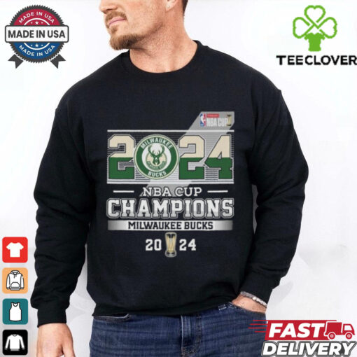 2024 NBA Cup Champions Milwaukee Bucks Shirt