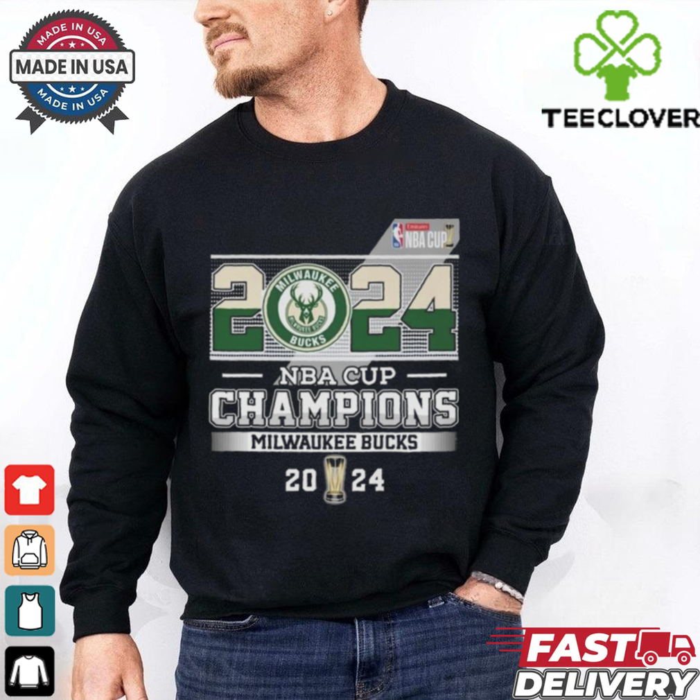 2024 NBA Cup Champions Milwaukee Bucks Shirt 2024 NBA Cup Champions Milwaukee Bucks Shirt