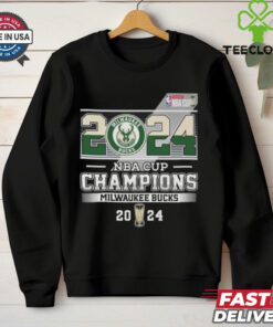 2024 NBA Cup Champions Milwaukee Bucks Shirt