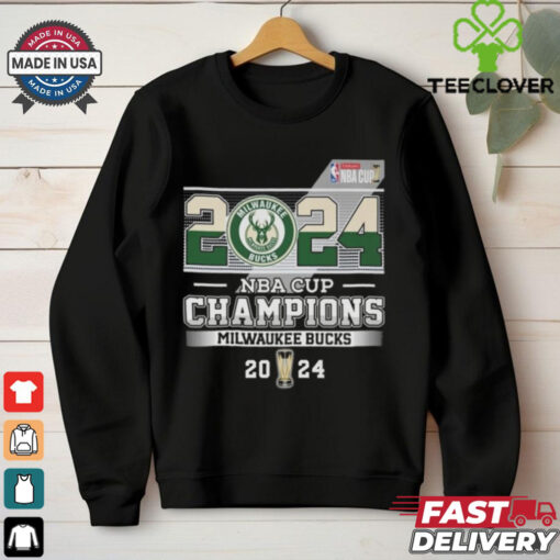 2024 NBA Cup Champions Milwaukee Bucks Shirt