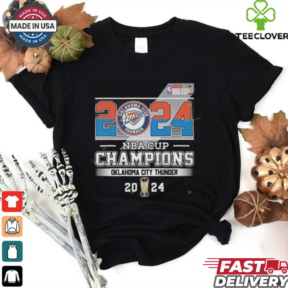 2024 NBA Cup Oklahoma City Thunder Shirt 2024 NBA Cup Oklahoma City Thunder Shirt