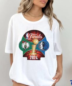 2024 NBA Finals Celtics vs Mavericks Trophy shirt