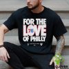 2024 NBA Playoffs For The Love Of Philadelphia 76Ers Shirt