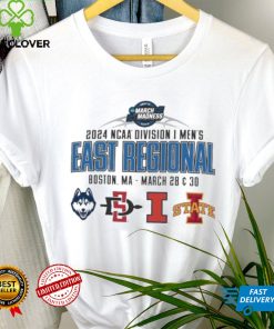 2024 NCAA Division I Men’s East Regional Boston Ma March 28 & 30 Shirt