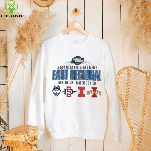 2024 NCAA Division I Men’s East Regional Boston Ma March 28 & 30 Shirt