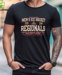 2024 NCAA Division I Men's Ice Hockey Regionals The Road To Saint Paul, MN T Shirt