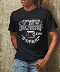 2024 NCAA Division III Championship Guilford Quakers Men’s Basketball Shirt