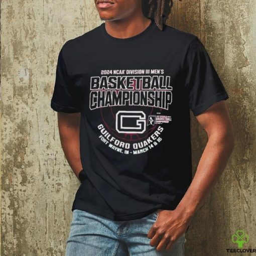 2024 NCAA Division III Championship Guilford Quakers Men’s Basketball Shirt