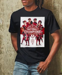 2024 NCAA Softball National Champions Four Peat Oklahoma Sooners In NCAA Softball History shirt