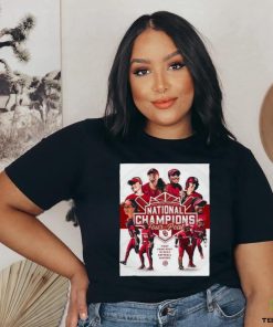 2024 NCAA Softball National Champions Four Peat Oklahoma Sooners In NCAA Softball History shirt