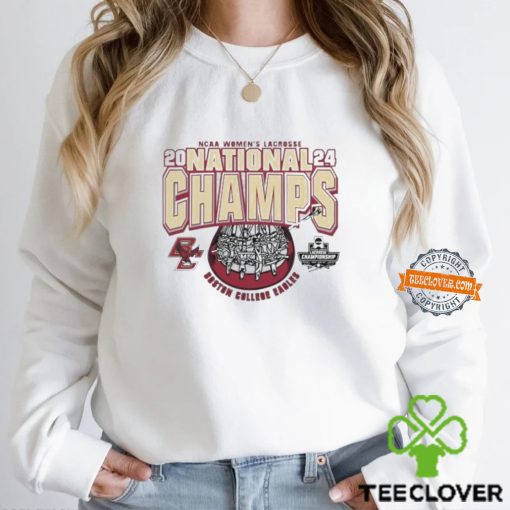 2024 NCAA Women’s Lacrosse National Champions Boston College Eagles logo hoodie, sweater, longsleeve, shirt v-neck, t-shirt