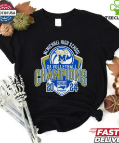 2024 NCHSAA McMichael High School 2A Volleyball Champions T Shirt