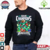 Mickey mouse Philadelphia Eagles 2025 Super Bowl Champions Undefeated shirt