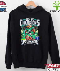 2024 NFC Champions Philadelphia Eagles mascot shirt