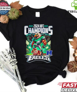 2024 NFC Champions Philadelphia Eagles mascot shirt