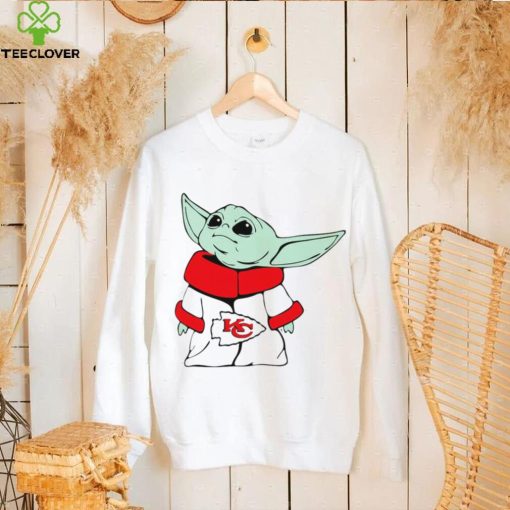 2024 NFL Championship Game Kansas City Chiefs Baby Yoda cartoon logo hoodie, sweater, longsleeve, shirt v-neck, t-shirt