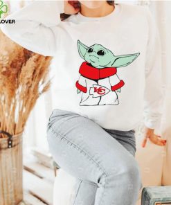 2024 NFL Championship Game Kansas City Chiefs Baby Yoda cartoon logo hoodie, sweater, longsleeve, shirt v-neck, t-shirt