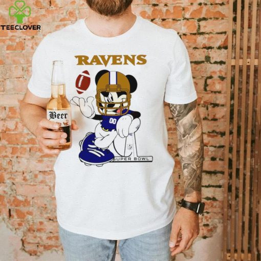 2024 NFL Championship Game Mickey Mouse Super Bowl Baltimore Ravens football logo hoodie, sweater, longsleeve, shirt v-neck, t-shirt