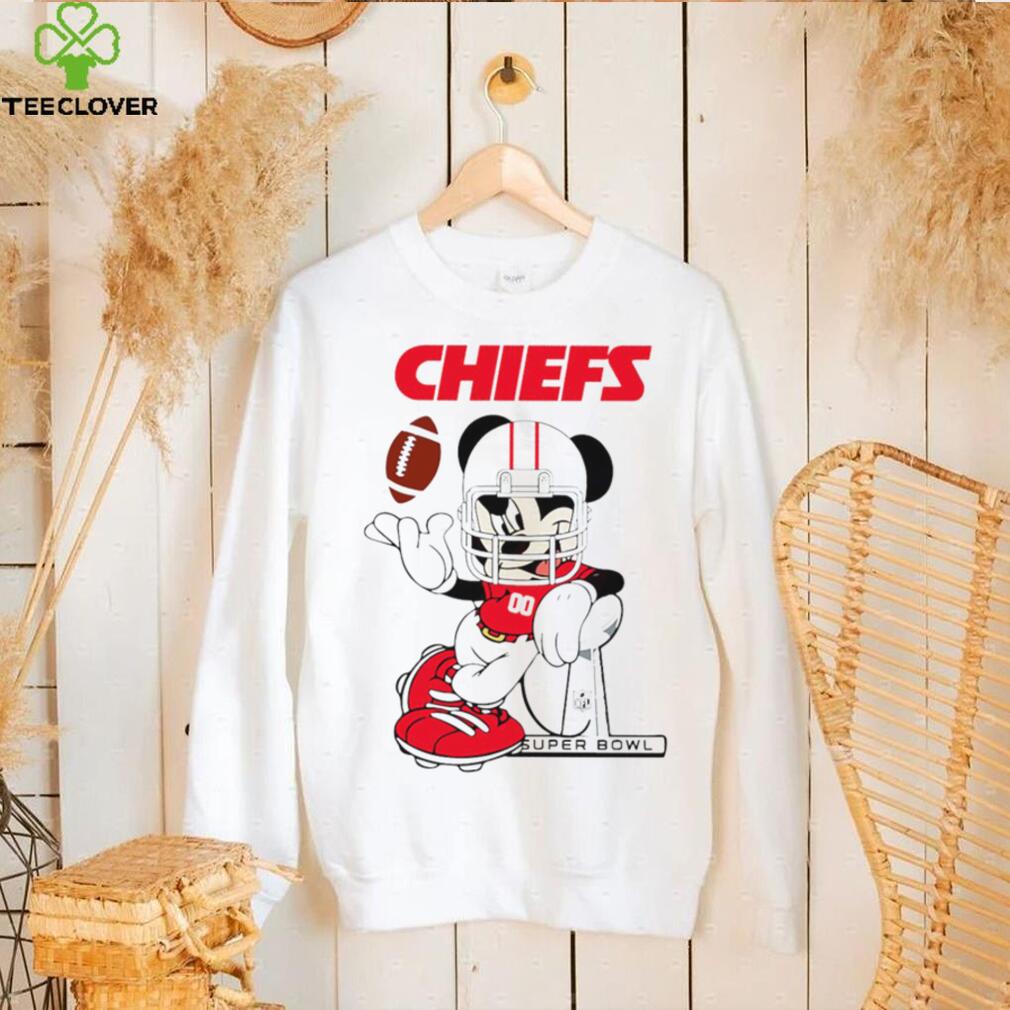 2024 NFL Championship Game Mickey Mouse Super Bowl Kansas City Chiefs football logo shirt 2024 NFL Championship Game Mickey Mouse Super Bowl Kansas City Chiefs football logo shirt