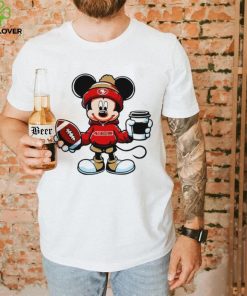 2024 NFL Championship Game Mickey Mouse coffee cup San Francisco 49ers football logo shirt