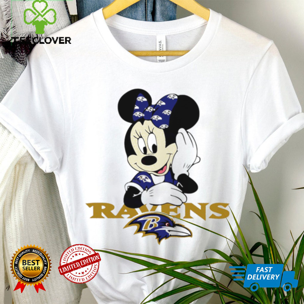 2024 NFL Championship Game Minnie Mouse Baltimore Ravens football logo shirt 2024 NFL Championship Game Minnie Mouse Baltimore Ravens football logo shirt