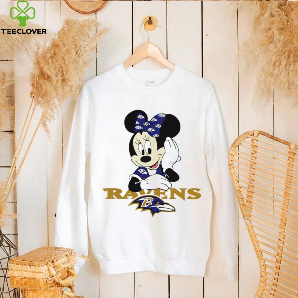 2024 NFL Championship Game Minnie Mouse Baltimore Ravens football logo shirt 2024 NFL Championship Game Minnie Mouse Baltimore Ravens football logo shirt