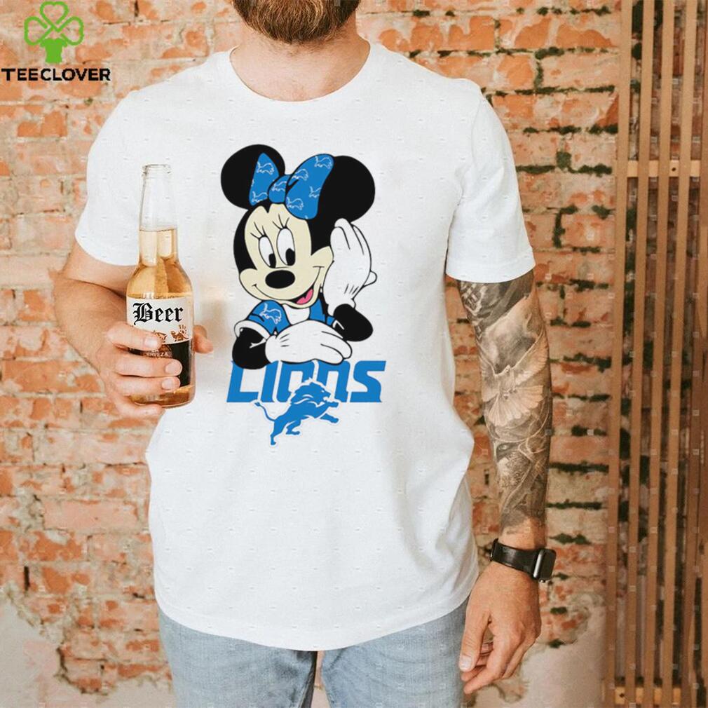 2024 NFL Championship Game Minnie Mouse Detroit Lions football logo shirt 2024 NFL Championship Game Minnie Mouse Detroit Lions football logo shirt