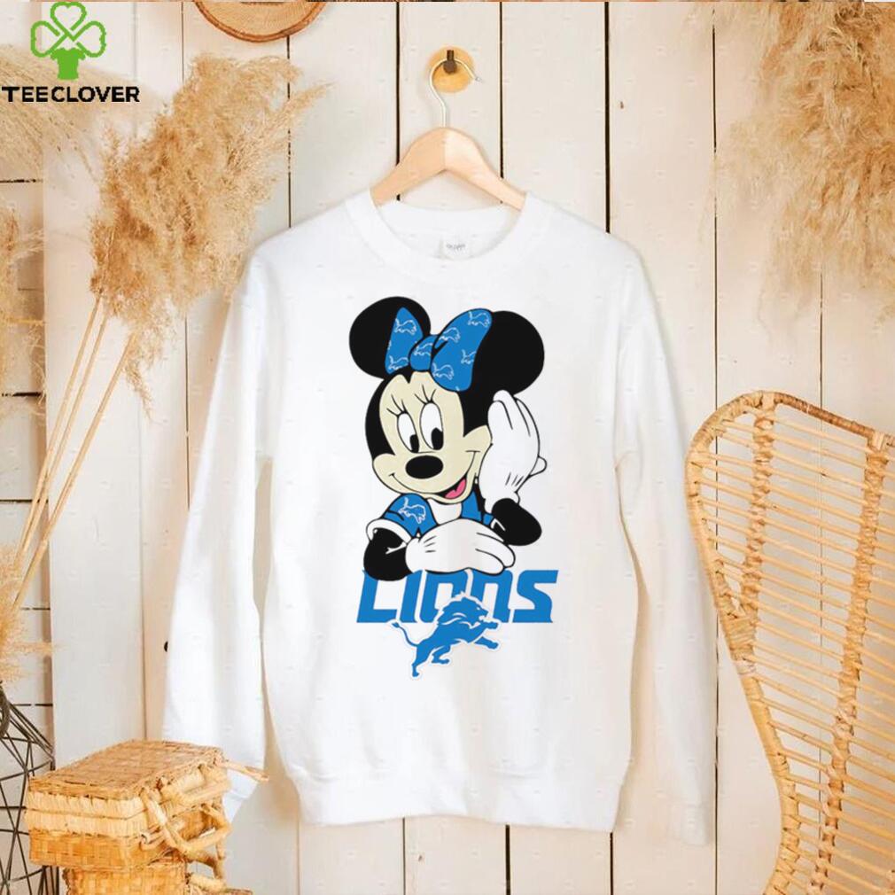 2024 NFL Championship Game Minnie Mouse Detroit Lions football logo shirt 2024 NFL Championship Game Minnie Mouse Detroit Lions football logo shirt