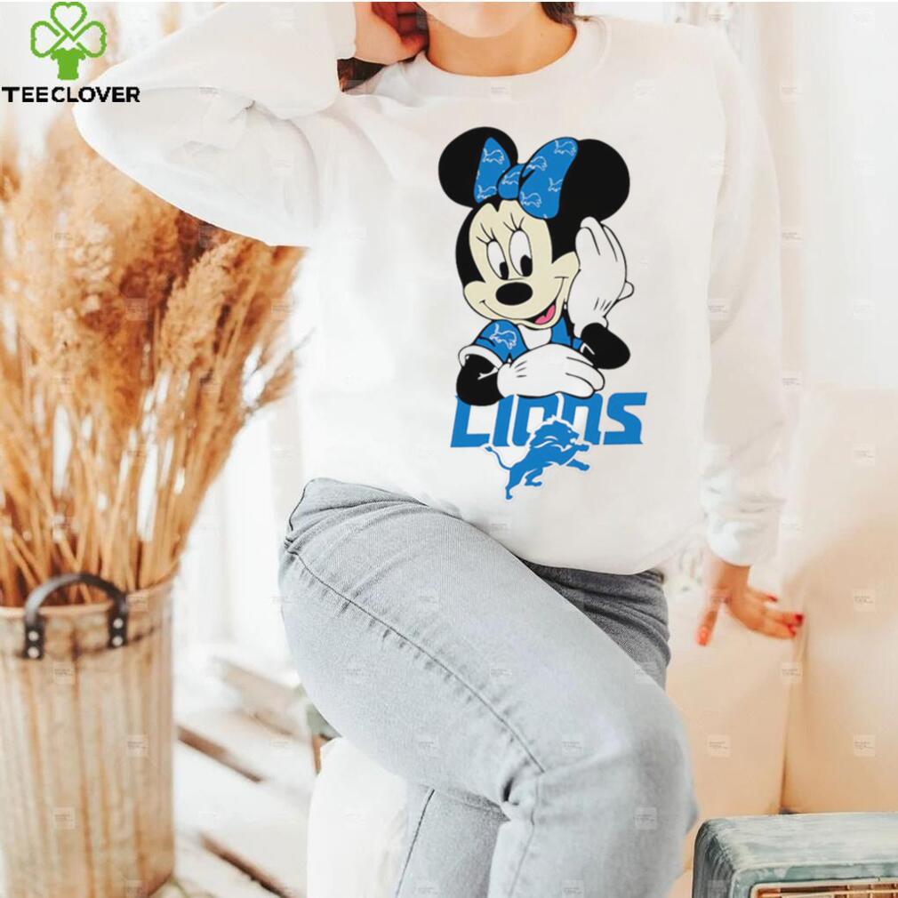 2024 NFL Championship Game Minnie Mouse Detroit Lions football logo shirt 2024 NFL Championship Game Minnie Mouse Detroit Lions football logo shirt