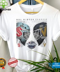 2024 NHL Winter Classic Seattle Kraken vs. Vegas Golden Knights ice hockey helmet logo shirt