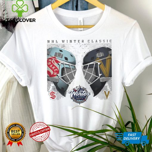 2024 NHL Winter Classic Seattle Kraken vs. Vegas Golden Knights ice hockey helmet logo hoodie, sweater, longsleeve, shirt v-neck, t-shirt