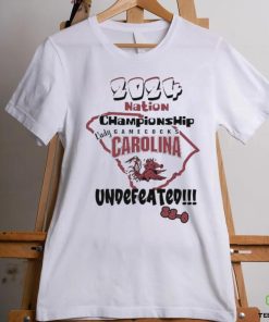 2024 Nation Championship .Lady Carolina Gamecocks Undefeated 38 0 Shirt