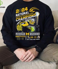 2024 National Champions #144 Michigan Wolverines Undefeated 15 0 Shirt