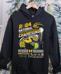 2024 National Champions #144 Michigan Wolverines Undefeated 15 0 Shirt