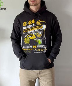 2024 National Champions #144 Michigan Wolverines Undefeated 15 0 Shirt