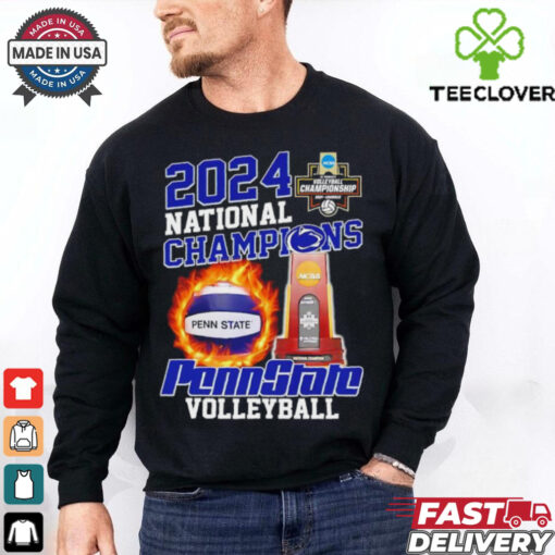 2024 National Champions Penn State Nittany Lions Volleyball Trophy shirt