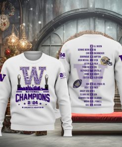 2024 National Champions Washington Huskies Hoodie T hoodie, sweater, longsleeve, shirt v-neck, t-shirt