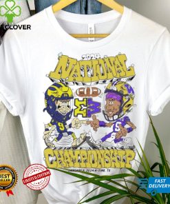 2024 National Championship Michigan vs Washington shirt