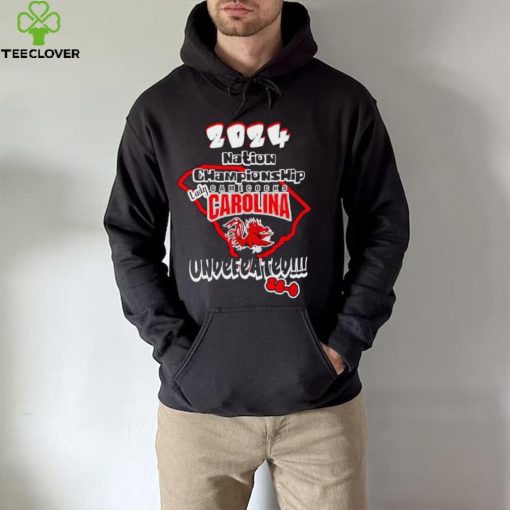 2024 National Championship lady South Carolina Gamecocks undefeated 38 0 hoodie, sweater, longsleeve, shirt v-neck, t-shirt